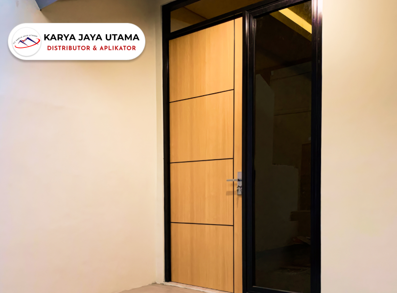 Pintu Kayu Solid Wood Panel (SWP) untuk Rumah Tinggal