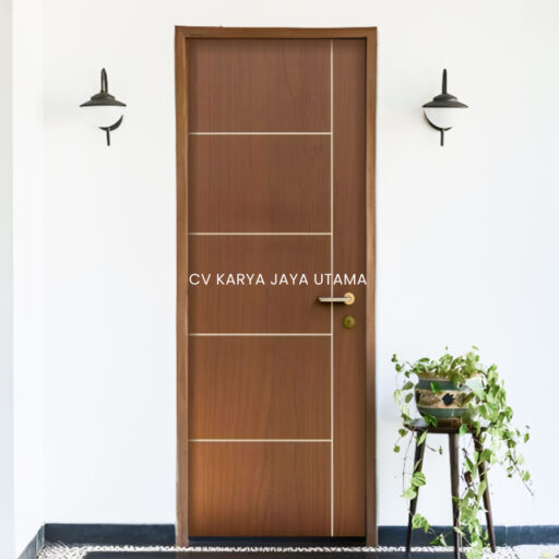 contoh pintu motif serat kayu untuk ruang tamu atau pintu utama, bisa juga untuk pintu kamar