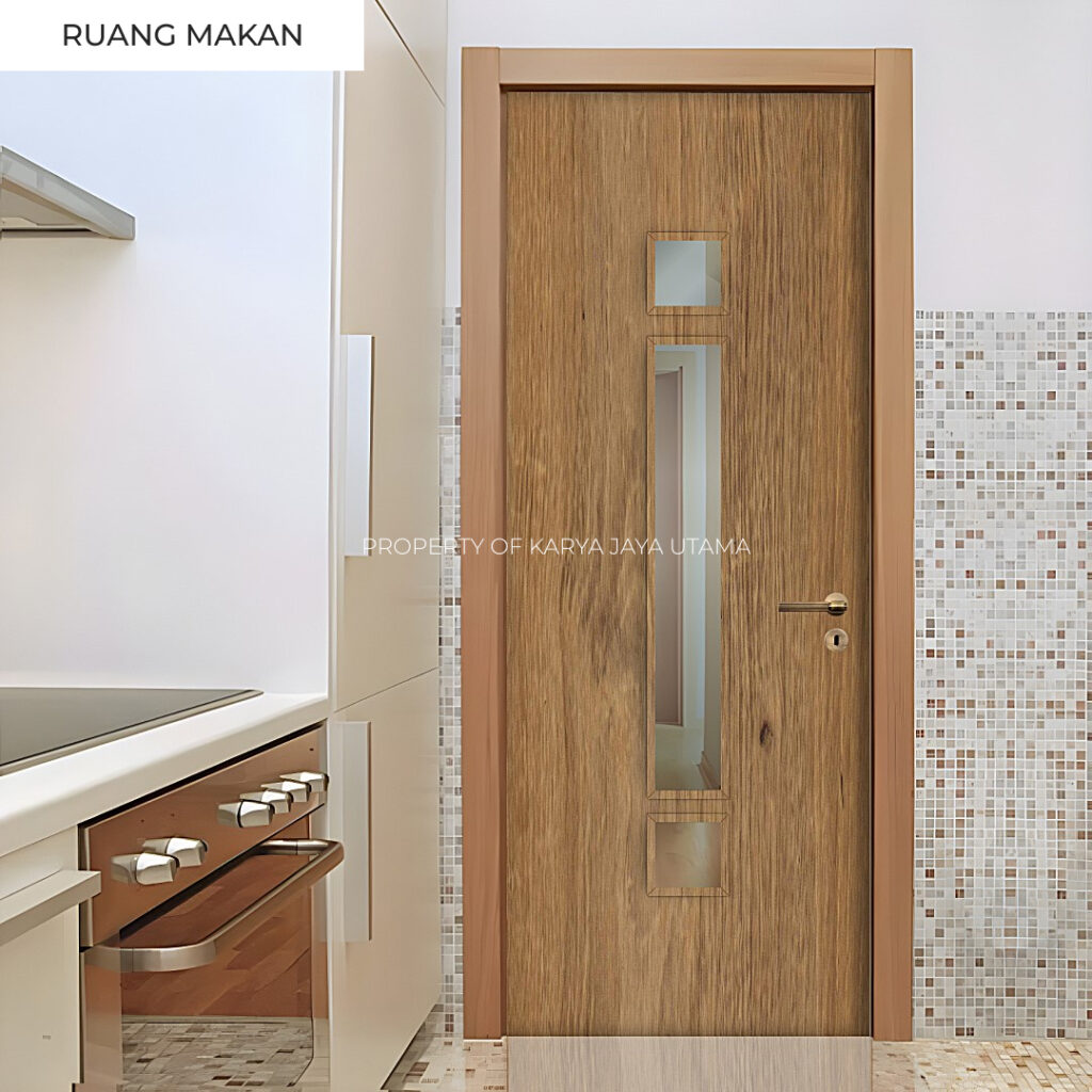 contoh pintu motif serat kayu bisa juga untuk ruang tamu