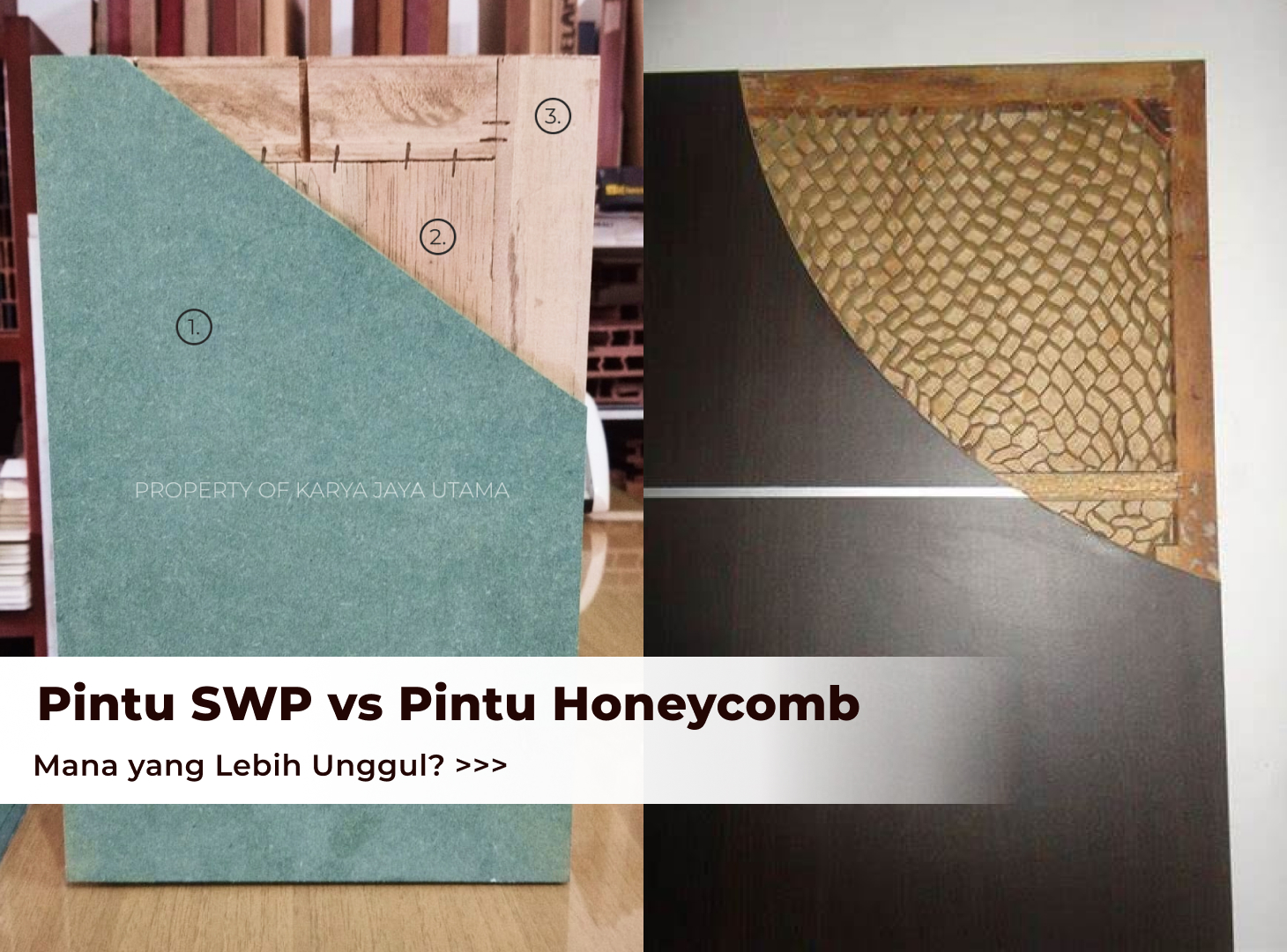 Pintu SWP vs Pintu Honeycomb : Mana yang Lebih Unggul?