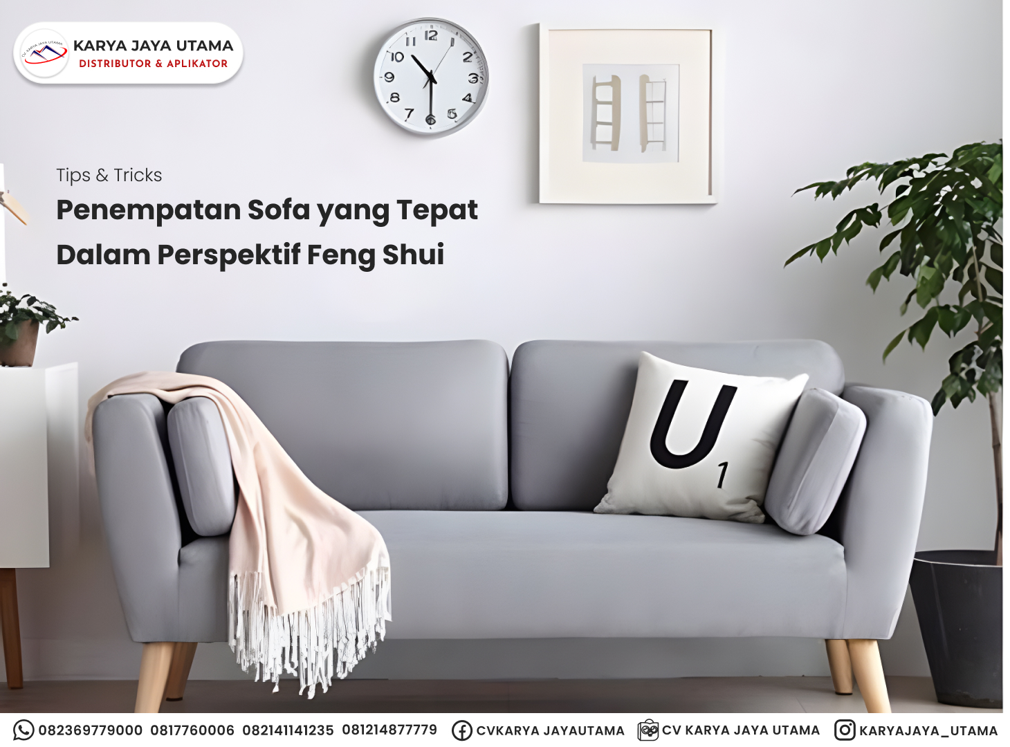 Penempatan Sofa yang Tepat dalam Perspektif Feng Shui